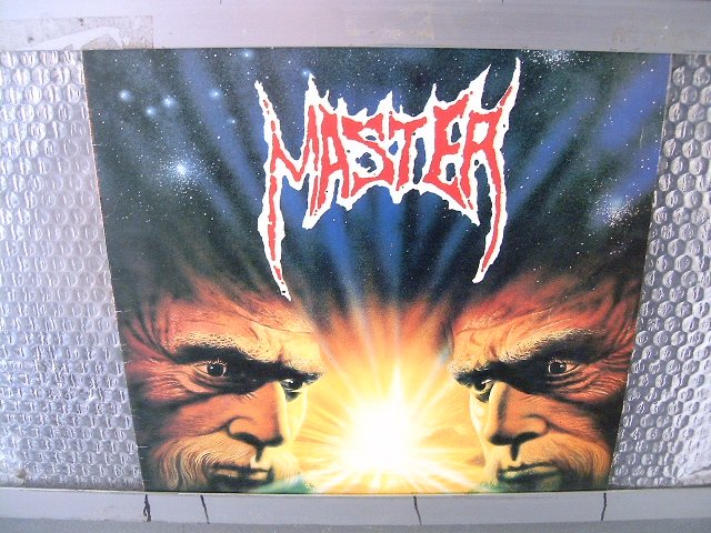 MASTER on the seven day god created...master LP 1993 DEATH METAL