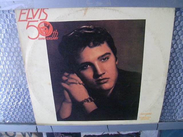 ELVIS 50th anniversary LP 1985 ROCK