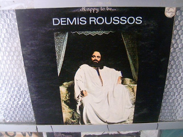 DEMIS ROUSSOS happy to be... LP 1976 ROCK**