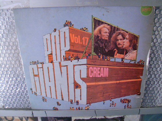 CREAM pop giants vol.17 LP 1975 ROCK