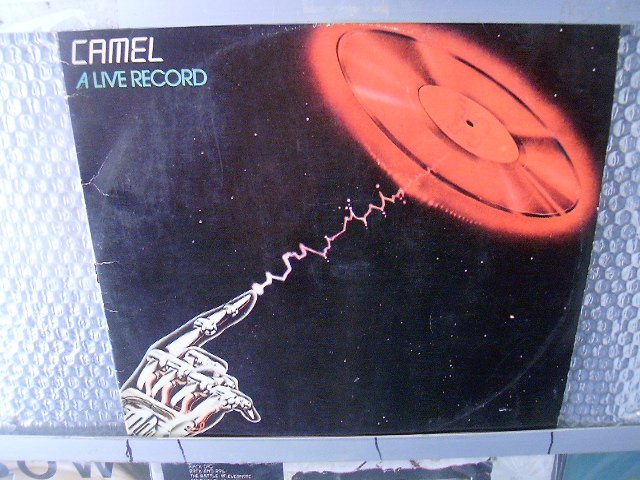 CAMEL a live record 2LP 1978 PROGRESSIVE ROCK*