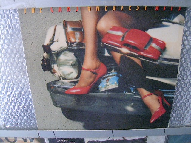 THE CARS greatest hits LP 1985 NEW WAVE