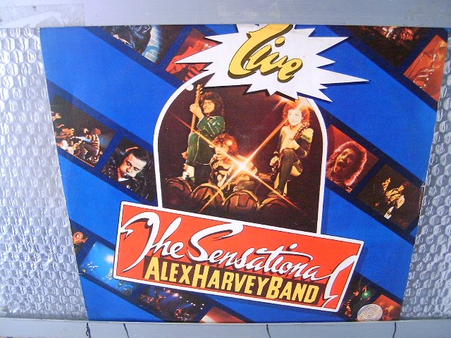 THE SENSATIONAL ALEX HARVEY BAND the sensational alex harvey band live LP 1976 ROCK