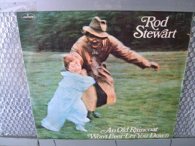 ROD STEWART an old raincoat won't ever let you down LP 1973 ROCK**