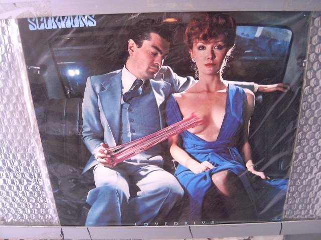 SCORPIONS lovedrive 1984 HARD ROCK*