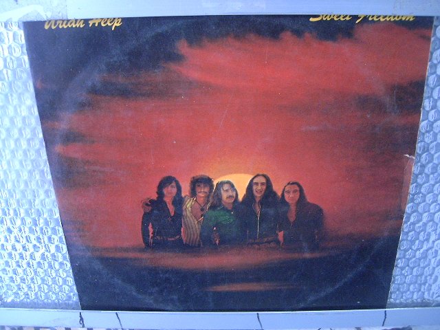 URIAH HEEP sweet freedom LP 1974 ROCK