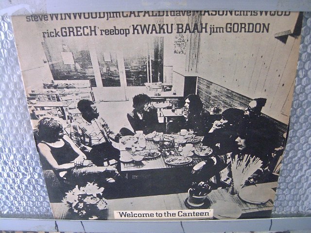 STEVE WINWOOD, JIM CAPALDI, DAVE MASON...welcome to the canteen LP 1972 ROCK**