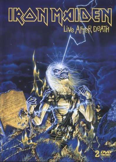 IRON MAIDEN live after death 2DVD 2008 HEAVY METAL