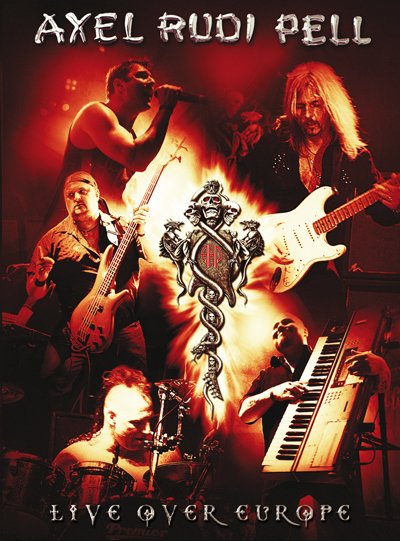 AXEL RUDI PELL live over europe 2DVD 2008 HARD HEAVY METAL