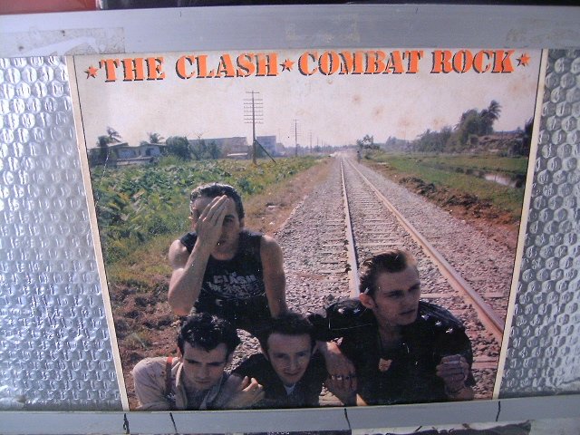 THE CLASH combat rock LP 1982 PUNK ROCK*