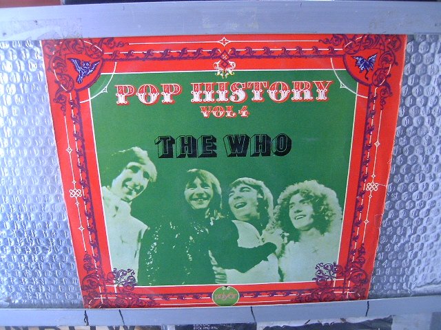 THE WHO pop history vol. 4 LP 1972 ROCK