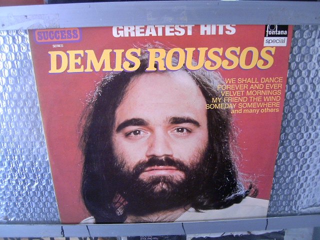 DEMIS ROUSSOS greatest hits LP 1980 ROCK**