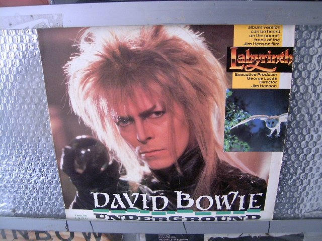 DAVID BOWIE underground LP 1986 ROCK POP**