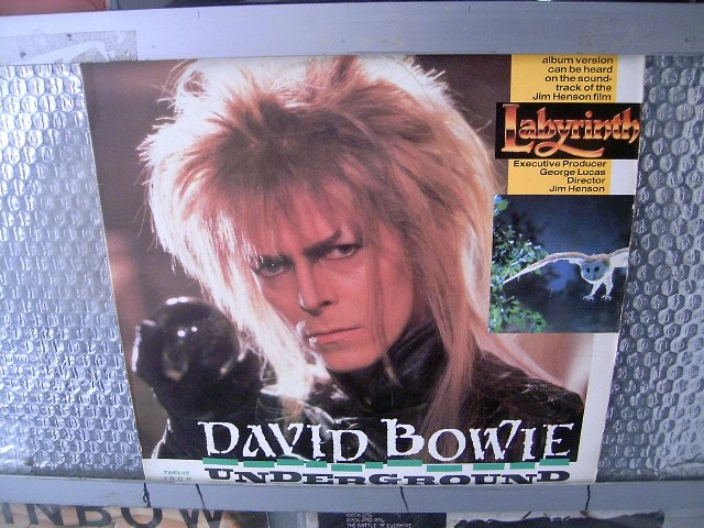 DAVID BOWIE underground LP 1986 ROCK POP**