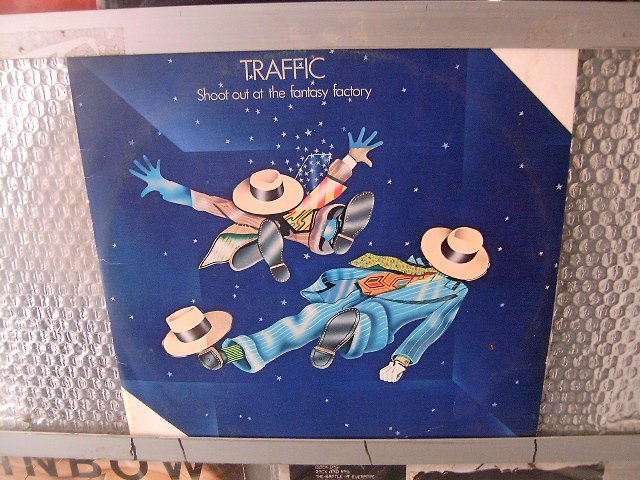TRAFFIC shoot out the fantasy factory LP 1973 ROCK