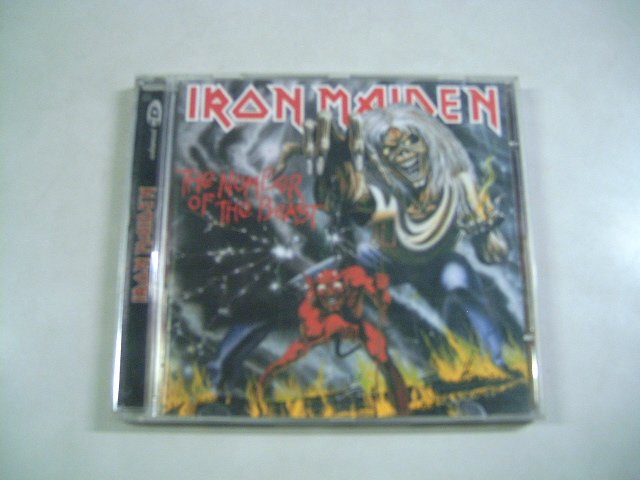 IRON MAIDEN the number of the beast CD 1982 HEAVY METAL