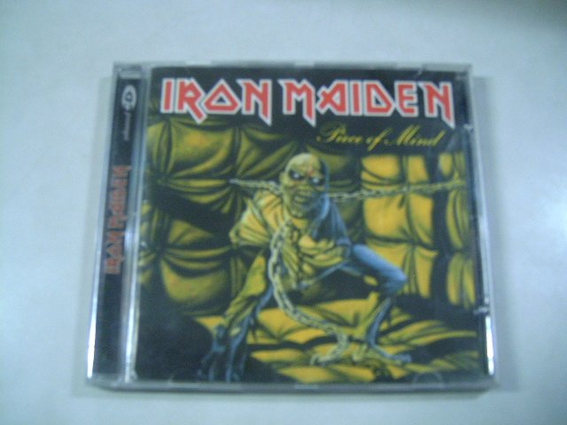 IRON MAIDEN piece of mind CD 1983 HEAVY METAL**