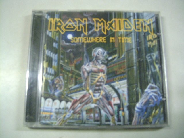 IRON MAIDEN somewhere in time CD 1986 HEAVY METAL