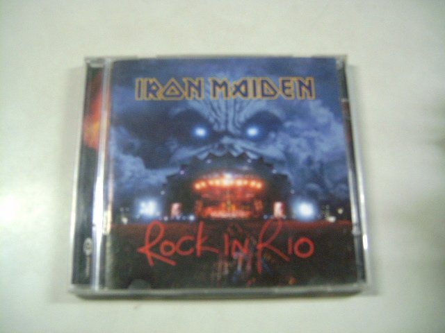IRON MAIDEN rock in rio 2CD 2002 HEAVY METAL