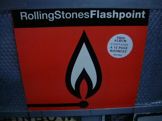 ROLLING STONES flashpoint LP 1991 ROCK**