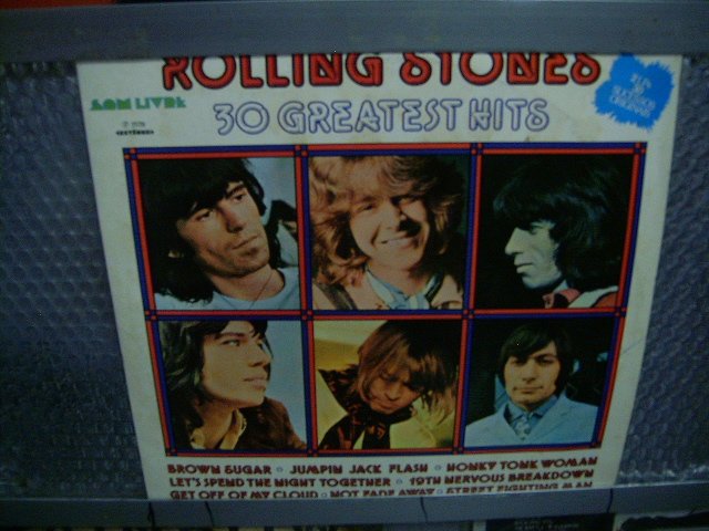 ROLLING STONES 30 greatest hits 2LP 1977 ROCK