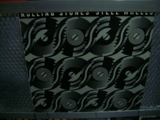 ROLLING STONES steel wheels LP 1989 ROCK