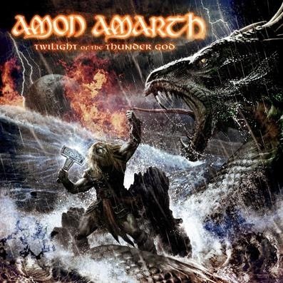 AMON AMARTH twilight of the thunder gods CD 2008 VIKING DEATH METAL
