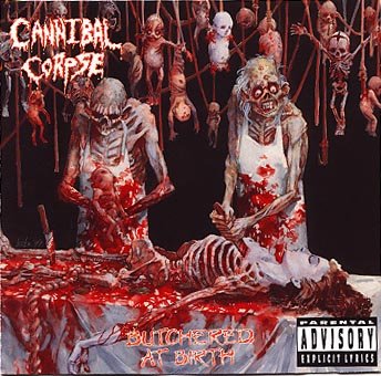 CANNIBAL CORPSE butchered at birth CD 1991 DEATH METAL