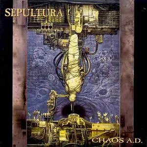 SEPULTURA chaos a.d. CD 1993 THRASH METAL