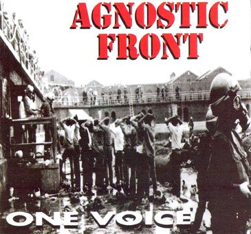 AGNOSTIC FRONT one voice CD 1992 HARDCORE