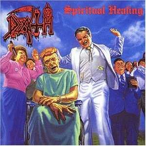 DEATH spiritual healing CD 1990 DEATH METAL