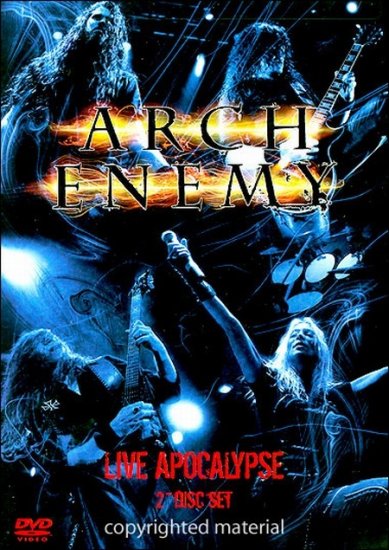 ARCH ENEMY live apocalypse 2DVD 2006 DEATH THRASH METAL**