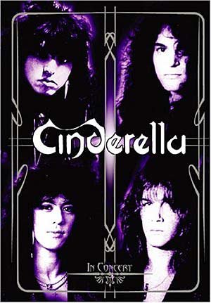 CINDERELLA in concert - the heartbreak station tour DVD 2005 HARD GLAM ROCK