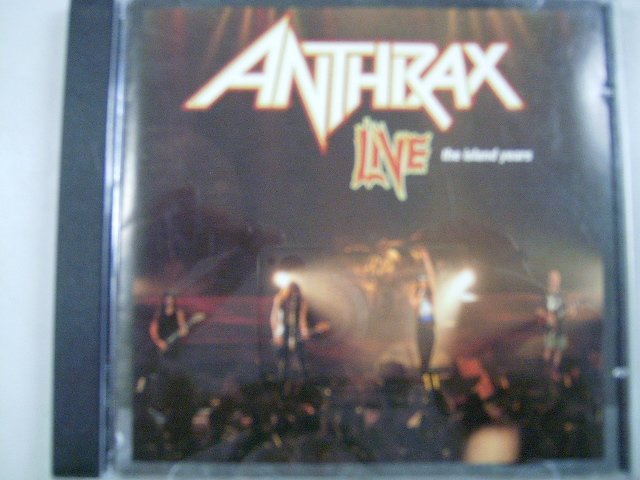 ANTHRAX live - the island years CD 1994 THRASH METAL