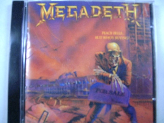 MEGADETH peace sells...but who's buying ? CD 1986 THRASH METAL**