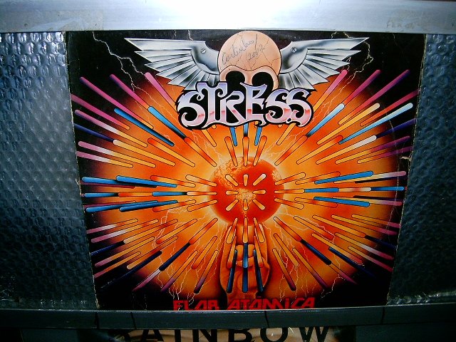 STRESS flor atomica LP 1985 HEAVY METAL