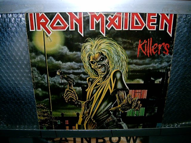 IRON MAIDEN killers LP 1981 HEAVY METAL