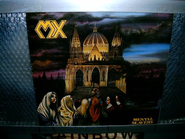 MX mental slavery LP 1989 THRASH METAL