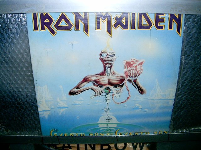 IRON MAIDEN seventh son of seventh son LP 1987 HEAVY METAL*
