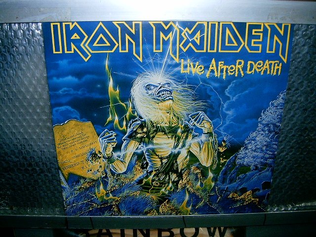 IRON MAIDEN live after death 2LP 1985 HEAVY METAL