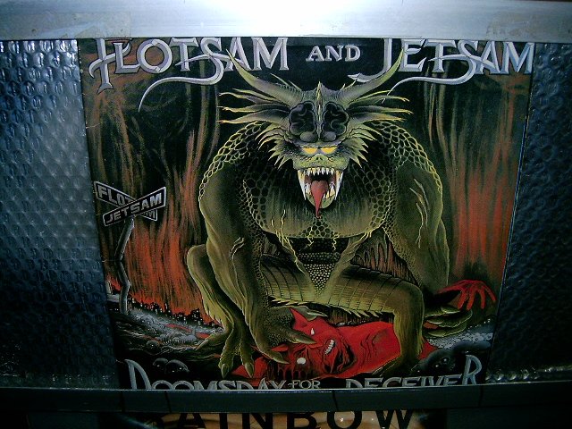 FLOTSAM & JETSAM doomsday for the deceiver LP 1987