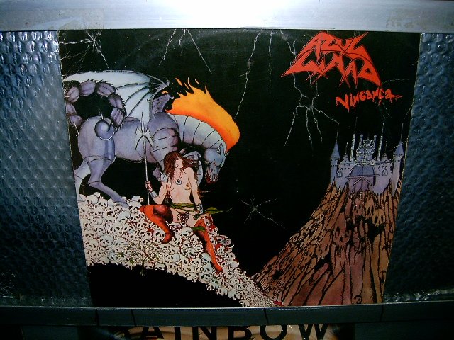 AZUL LIMÃO vingança LP 1986 HEAVY METAL*