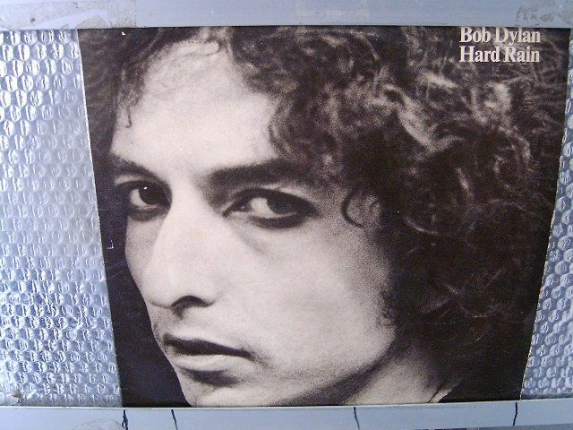 BOB DYLAN hard rain LP 1976 ROCK