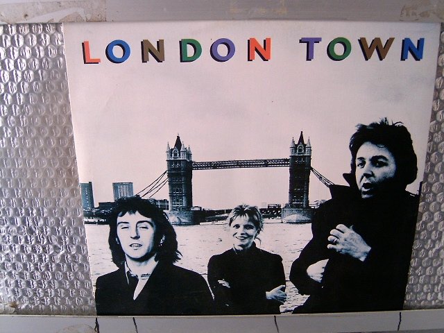 WINGS london town LP 1978 ROCK**
