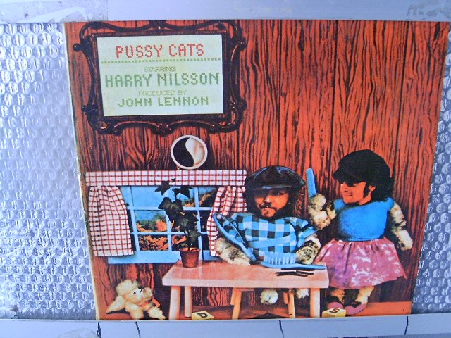 NILSSON pussy cats LP 1981 ROCK**