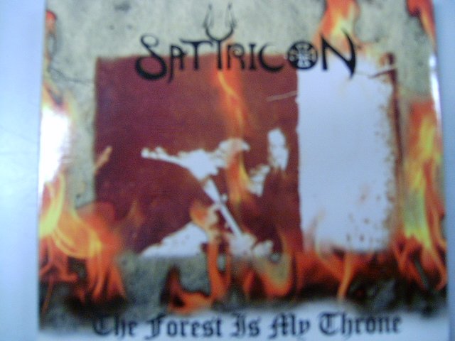SATYRICON-ENSLAVED the forest is my throne-yggdrasill DIGIPACK CD 1995 BLACK METAL