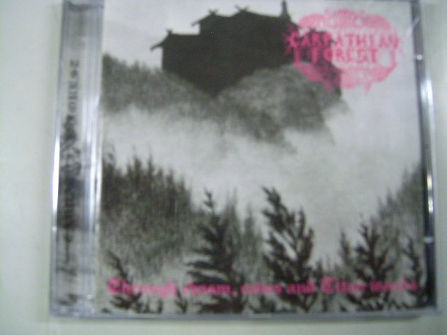 CARPHATIAN FOREST through chasm, caves and titan woods CD 1995 BLACK METAL