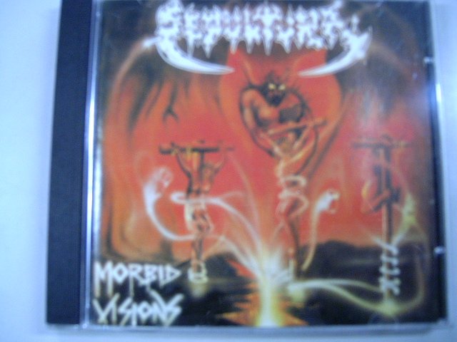 SEPULTURA morbid visions CD 1986 DEATH METAL