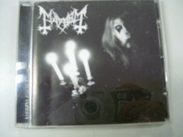 MAYHEM live in leipzig CD 1997 BLACK METAL