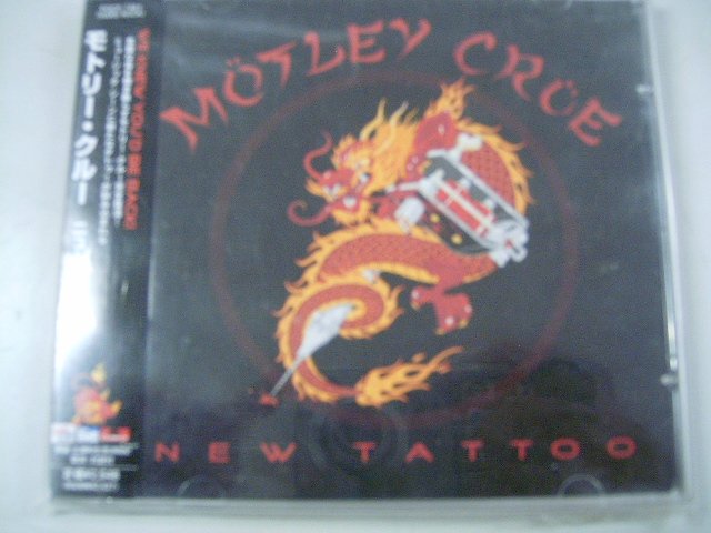 MÖTLEY CRÜE new tattoo CD 2000 HARD ROCK